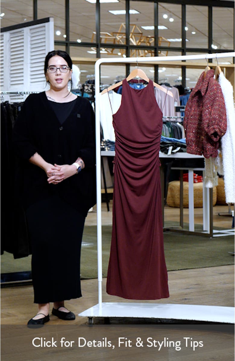 Mirabel Halter Dress, sales video thumbnail