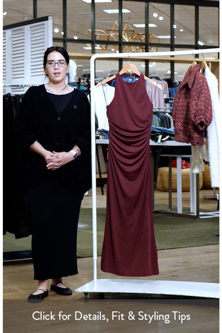 Mirabel Halter Dress video