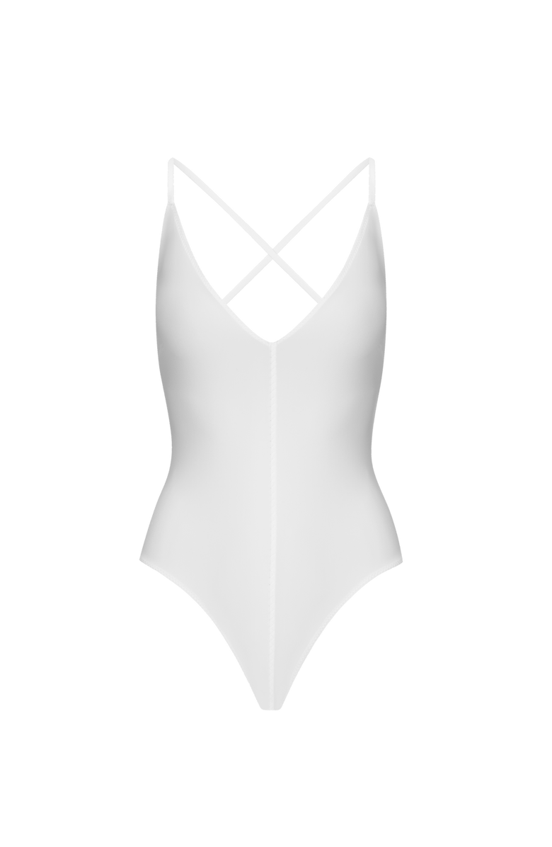 Ansea The Reversible Tie Back One Piece, Alternate, color, Black/White