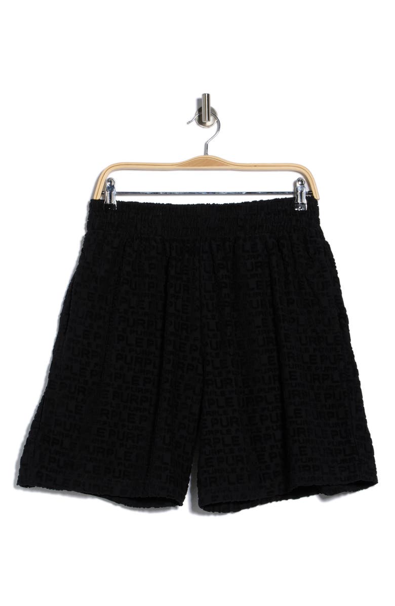 PURPLE BRAND Terry Towel Pull-On Shorts, Main, color, 