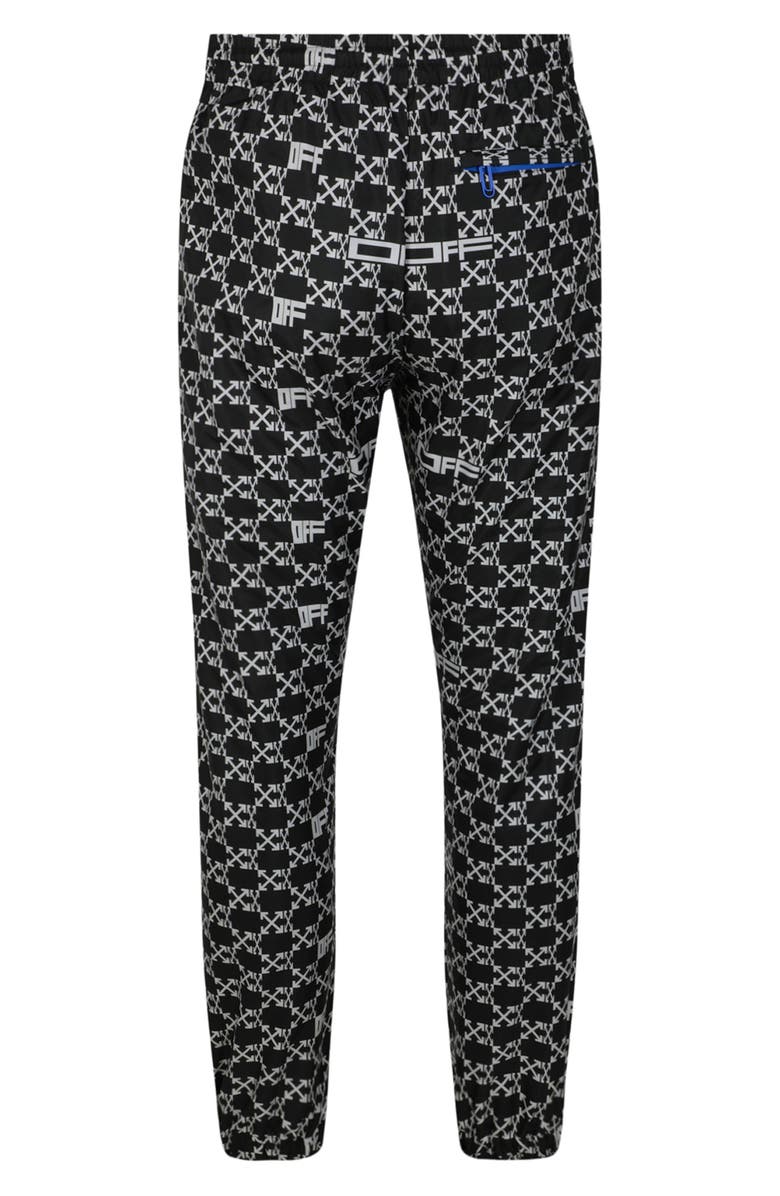 Off-White Monogram Allover Trackpants, Alternate, color,