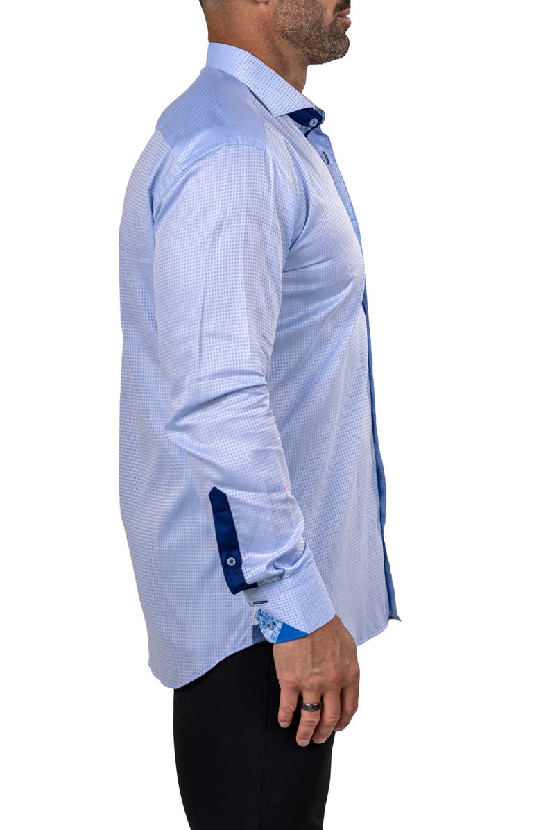Maceoo Eins Marthy Contemporary Fit Cotton Button-Up Shirt, Alternate, color, 