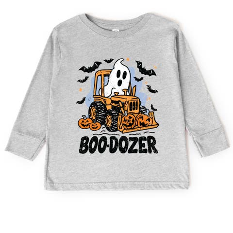Boodozer Pumpkins Long Sleeve Tee (Toddler)