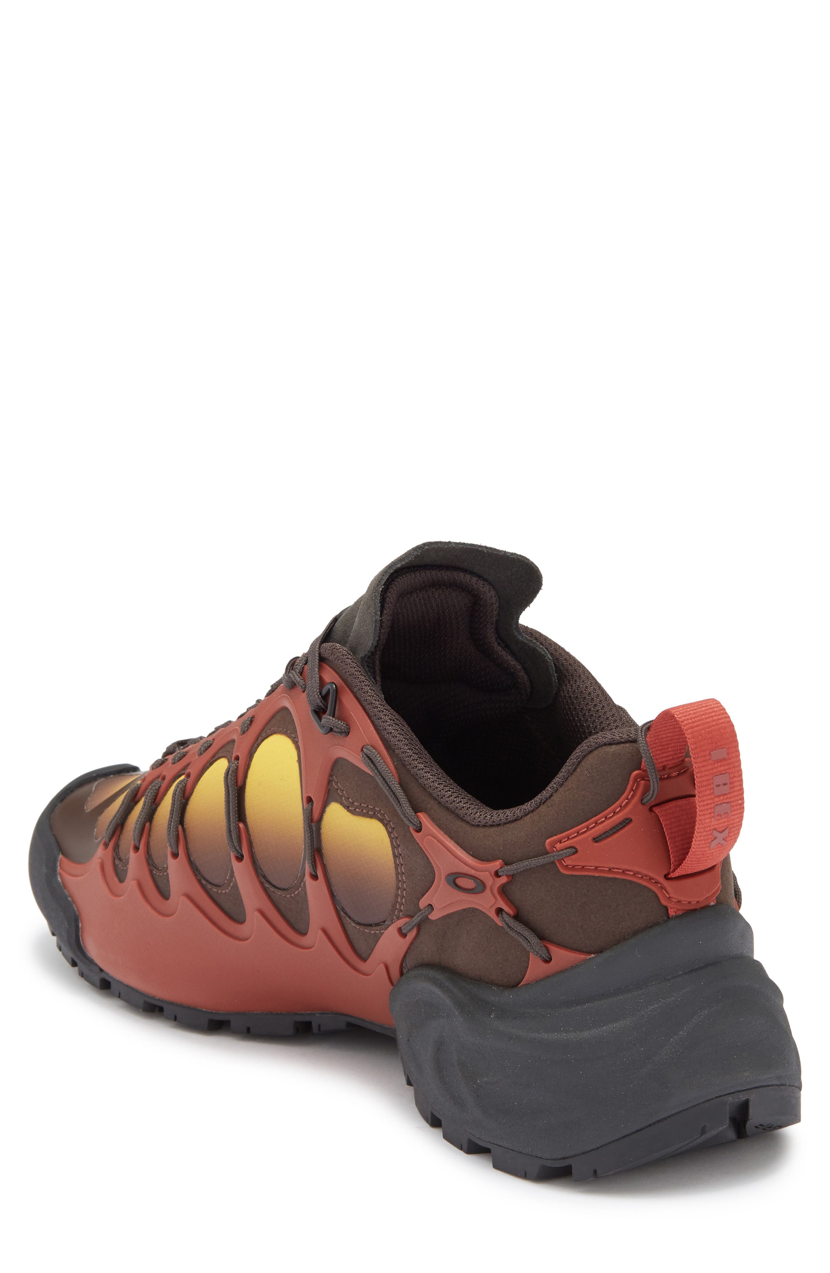 Oakley Factory Team Ibex Hiking Shoe, Alternate, color, Burnt Red