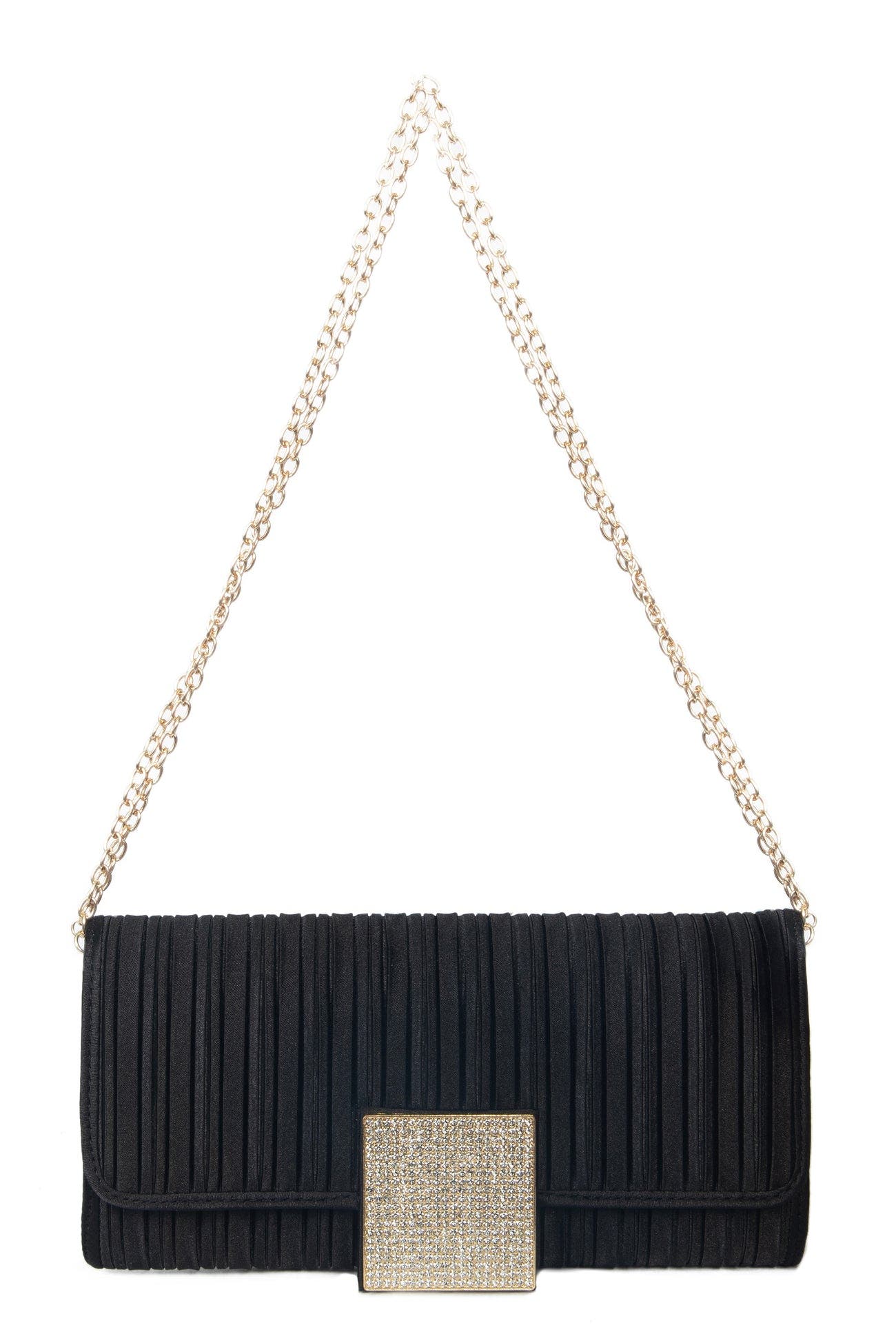 Lauren Lorraine Cece Clutch, Main, color, Black