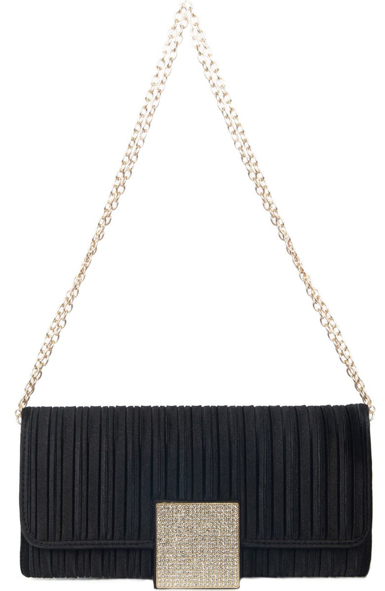 Lauren Lorraine Cece Clutch, Main, color, Black