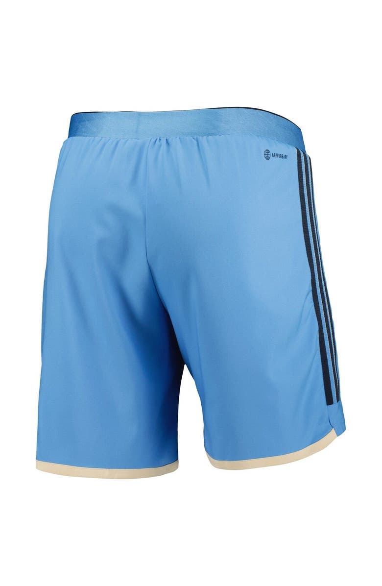 adidas Men's adidas Light Blue Philadelphia Union 2023 Away AEROREADY Authentic Shorts, Alternate, color, Light Blue