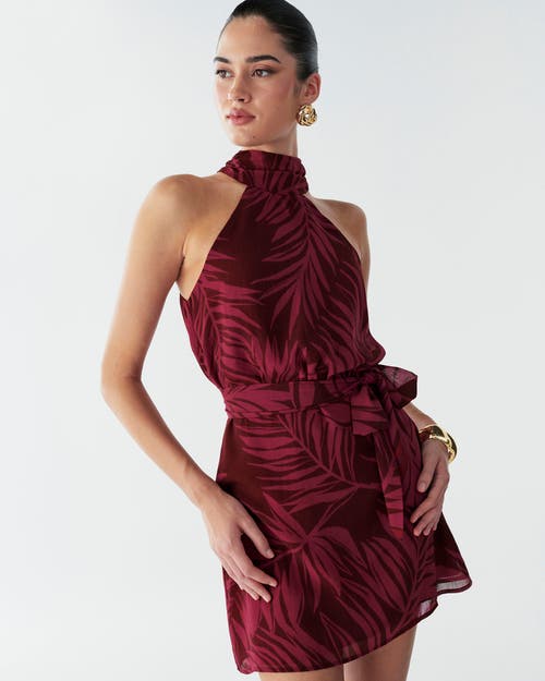 Bwldr Leisha Dress In Red