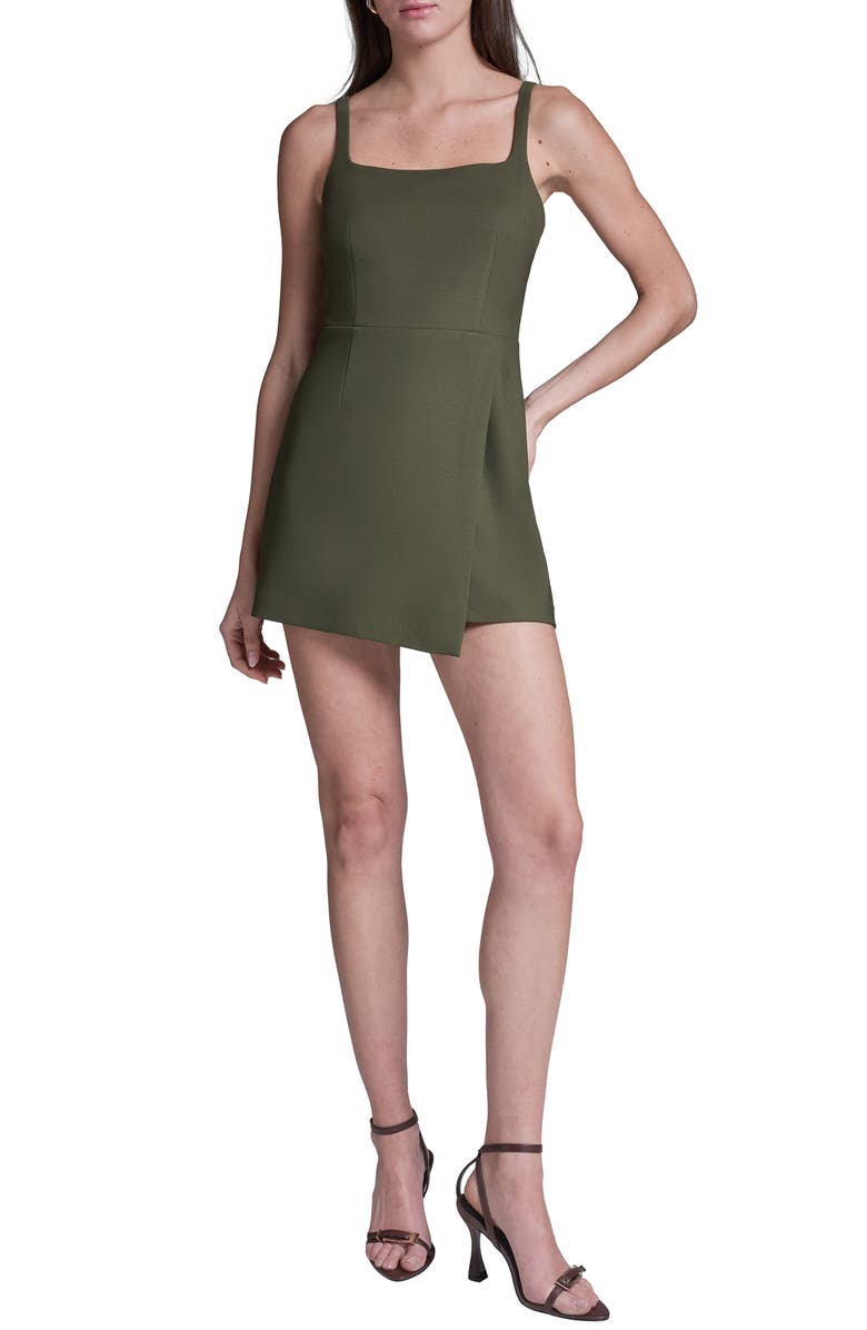 BCBG Square Neck Romper, Main, color,