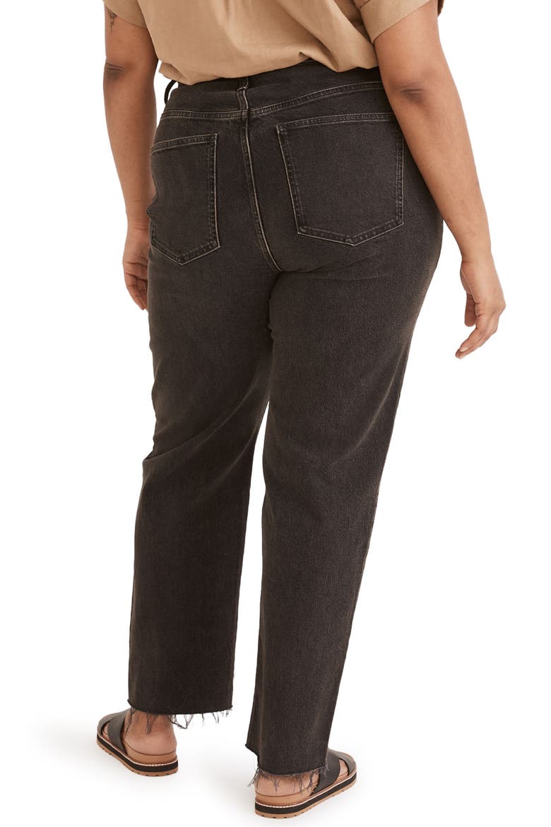 The Curvy Perfect Vintage Straight Jeans, Alternate, color, LUNAR WASH