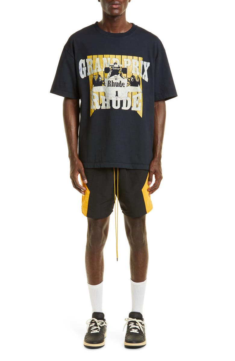 Rhude Men's First Place Graphic Tee, Alternate, color,