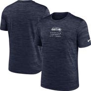 Nike Men's Nike College Navy Seattle Seahawks Velocity Ball Carrier Dri-FIT T-Shirt