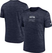 Nike Men's Nike College Navy Seattle Seahawks Velocity Ball Carrier Dri-FIT T-Shirt