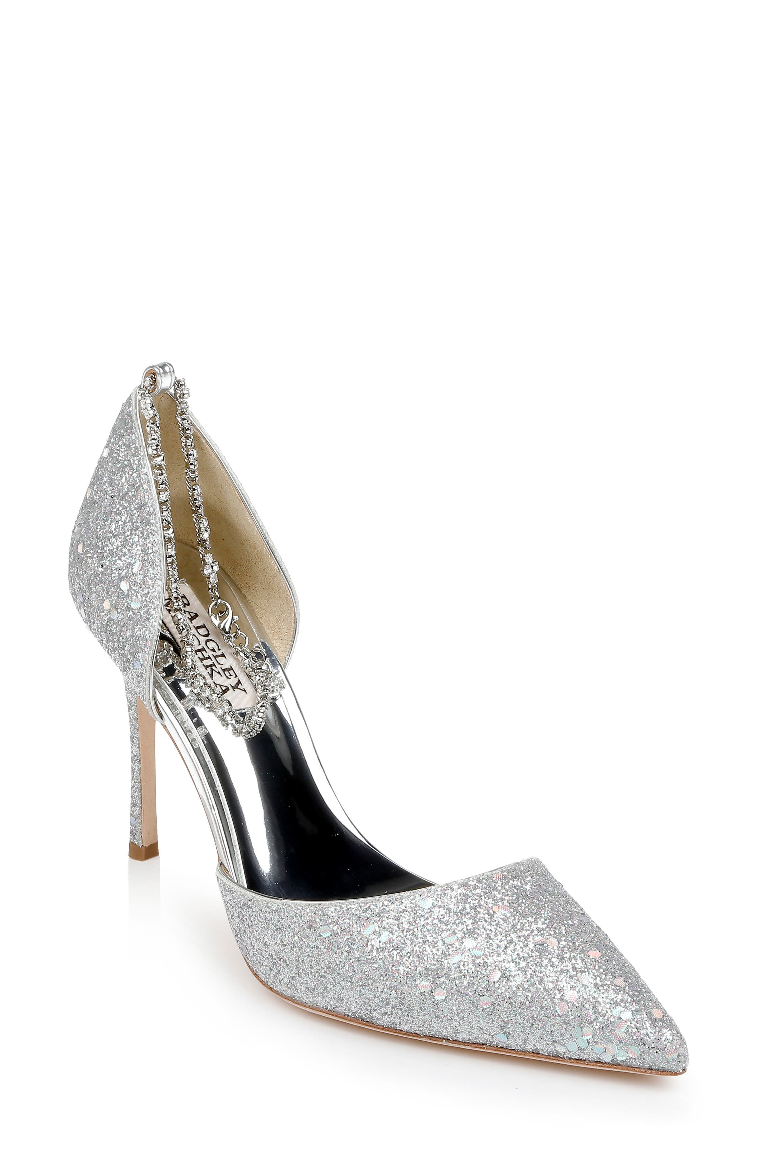 Badgley Mischka Collection Tierra d'Orsay Pointed Toe Pump, Main, color, 