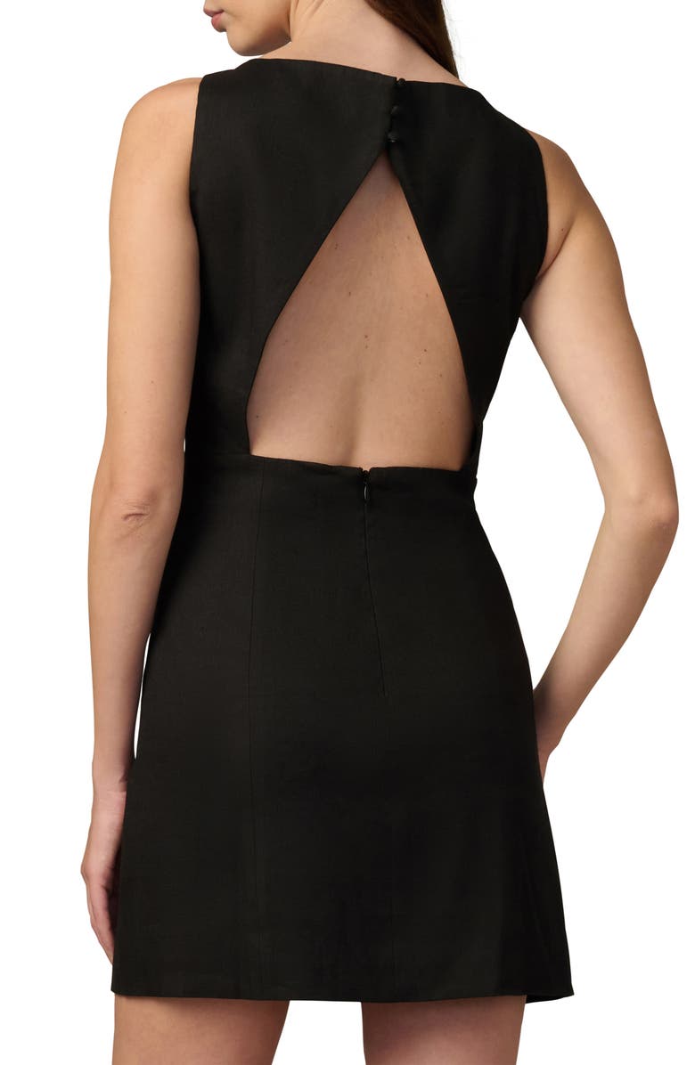 Joe's Lara Cutout Sheath Minidress, Alternate, color, Black