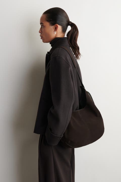 Knoll Shoulder Bag - Suede