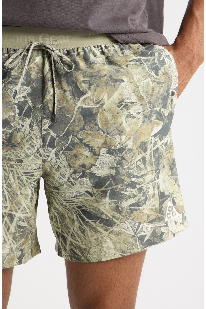Dri-FIT ACG 6-Inch Athletic Shorts, Alternate, color, SEQUOIA/ LIGHT ARMY