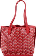 Pre-Owned Goyard Anjou Reversible Tote Coated Canvas Mini