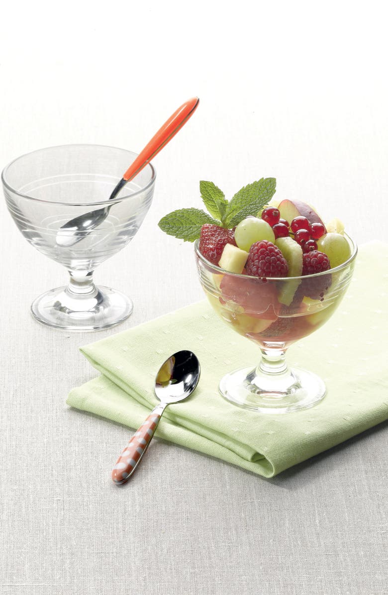 Duralex USA Gigogne Set of 6 Tempered Glass Ice Cream Cups, Alternate, color, 