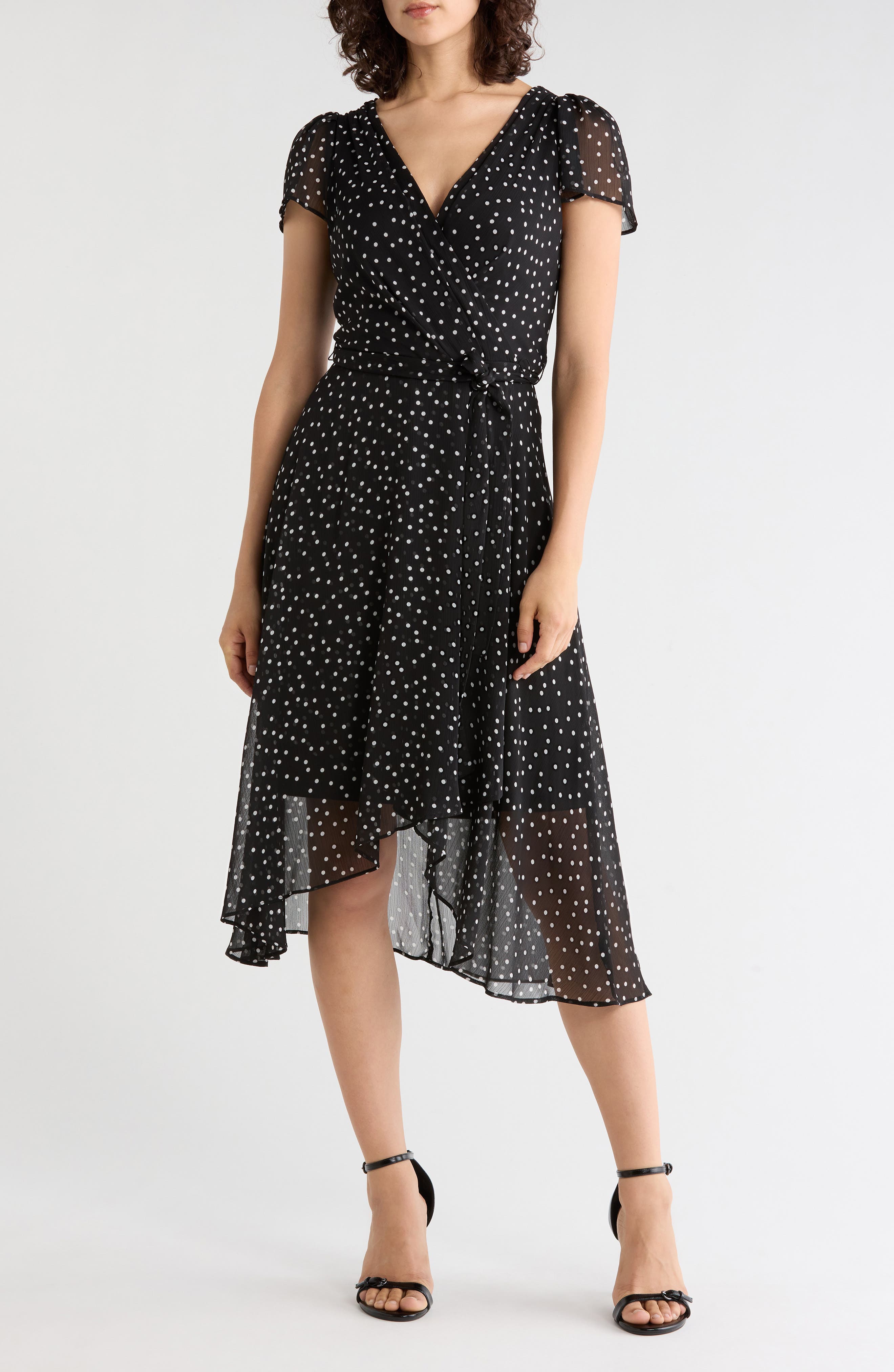 Chiffon High-Low Dress
