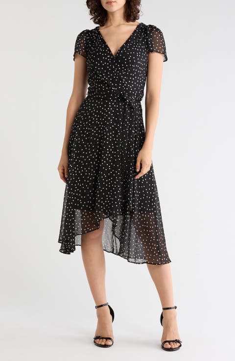 Chiffon High-Low Dress