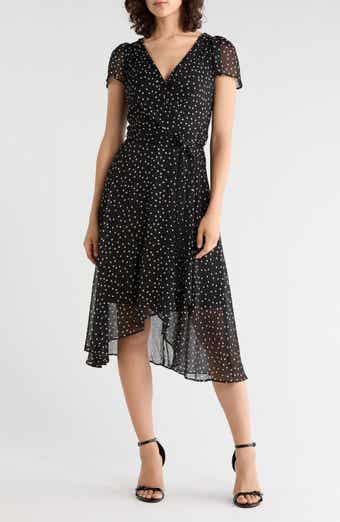 Chiffon High-Low Dress