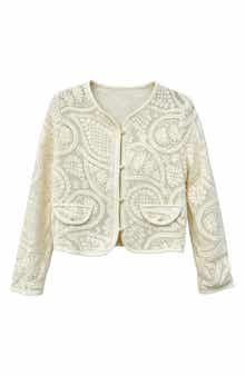 WDNY Boxy Lace Jacket