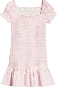 LoveShackFancy Kids' Mosa Smocked Dress