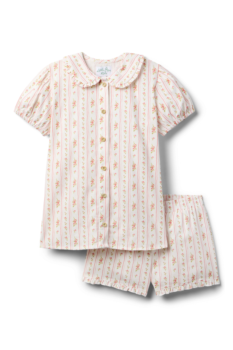 Camilla Short Set, Main, color, Spring Blooms