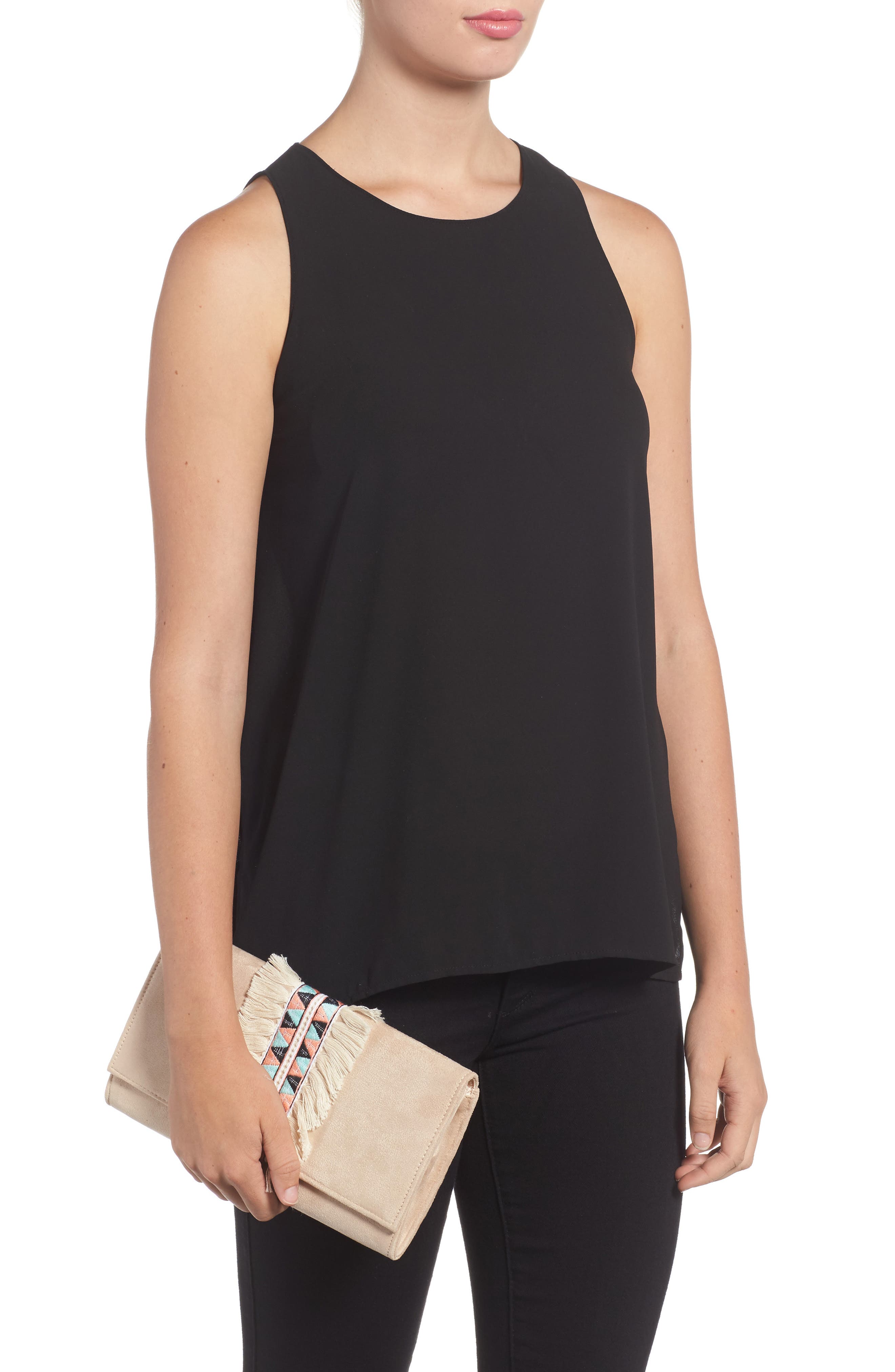 Shiraleah Rada Embroidered Clutch, Alternate, color, 