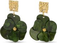 EYE CANDY LOS ANGELES Dolores Flower Drop Earrings