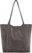 MANGO TEEN Studded Leather Tote