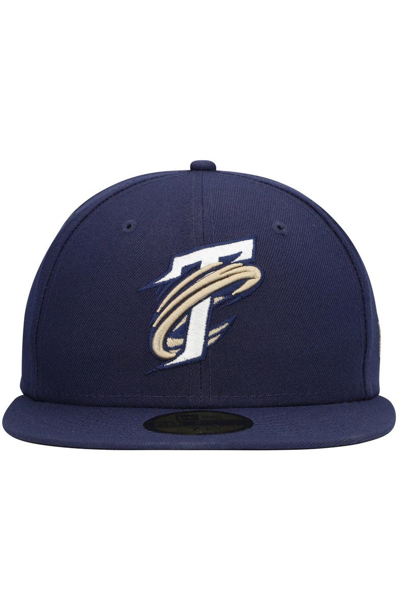 New Era Men's New Era Navy Tri-City Dust Devils Authentic Collection Team Home 59FIFTY Fitted Hat, Alternate, color, Navy