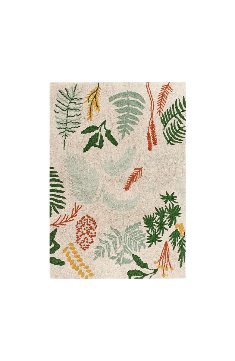 Lorena Canals Washable Rug Botanic, Main, color, Natural