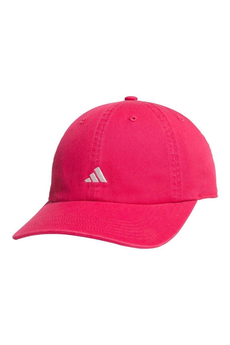 Saturday 3 Baseball Cap, Main, color, POWER PINK/ OFF WHITE