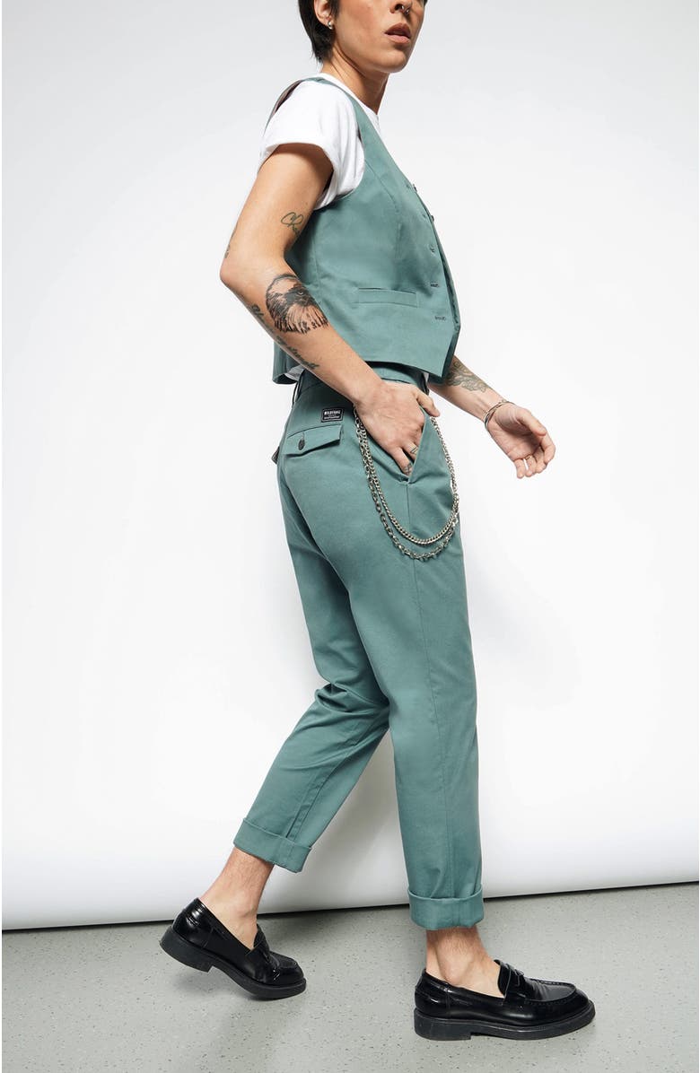 WILDFANG The Essential Vest, Alternate, color, Dark Teal