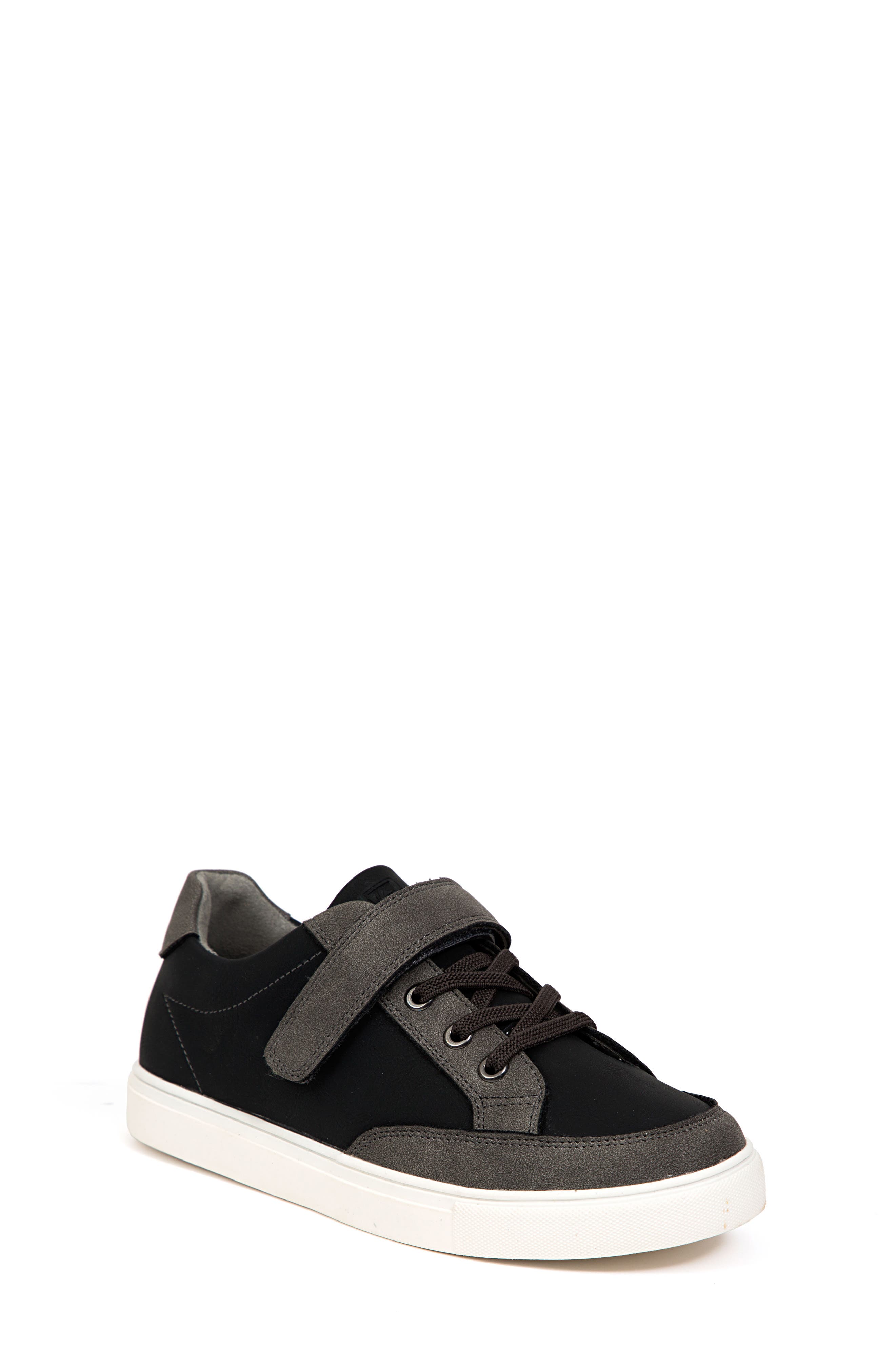 Deer Stags Kids' Jose Sneaker, Main, color, Black/ Dark Grey
