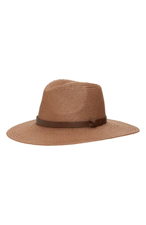 Packable Straw Rancher Hat