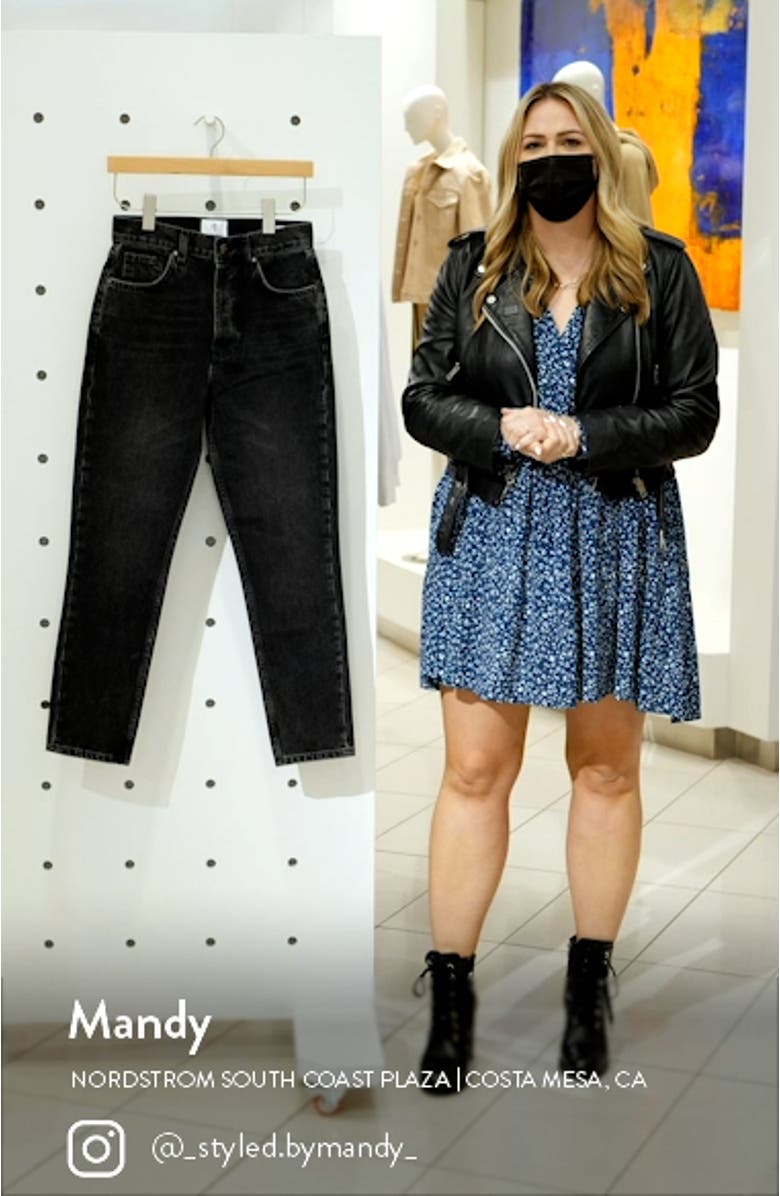 Sonya High Waist Slim Jeans, sales video thumbnail