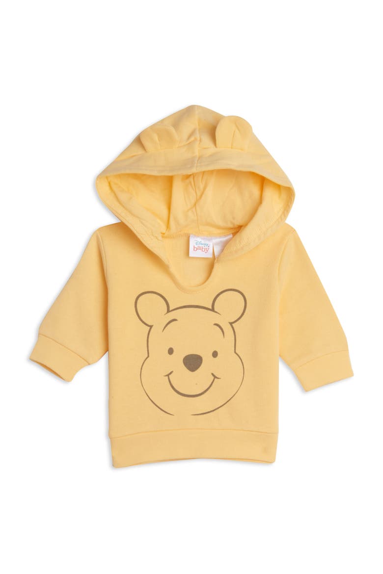 Hoodie Bodysuit & Pants Set, Alternate, color, Winnie the Pooh Multicolor