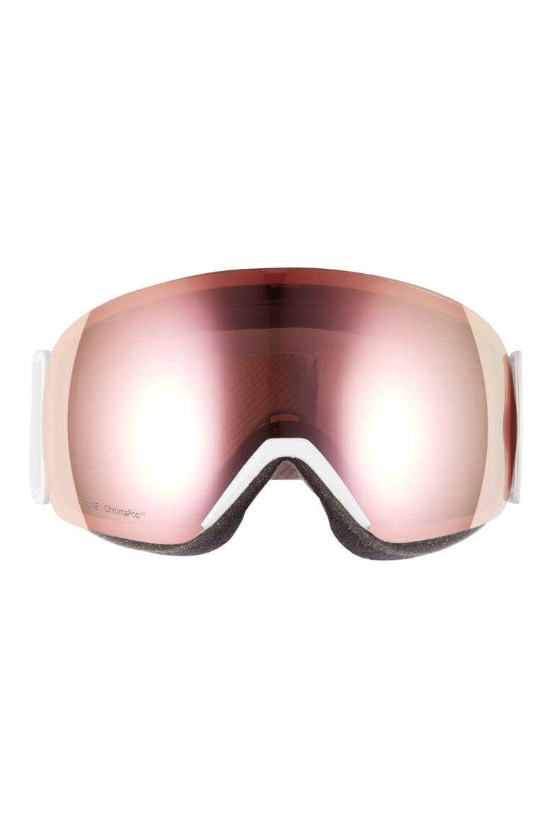 Skyline 205mm ChromaPop Snow Goggles, Main, color, WHITE VAPOR/ ROSE GOLD