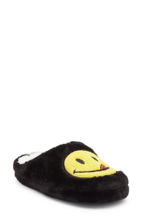 Plush Mr Lucky Faux Fur Slipper (Women)