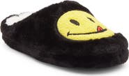 JOE BOXER Plush Mr Lucky Faux Fur Slipper