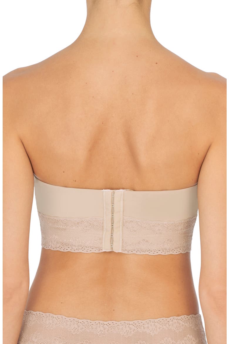 Bliss Perfection Longline Strapless Bra, Alternate, color, CAFE