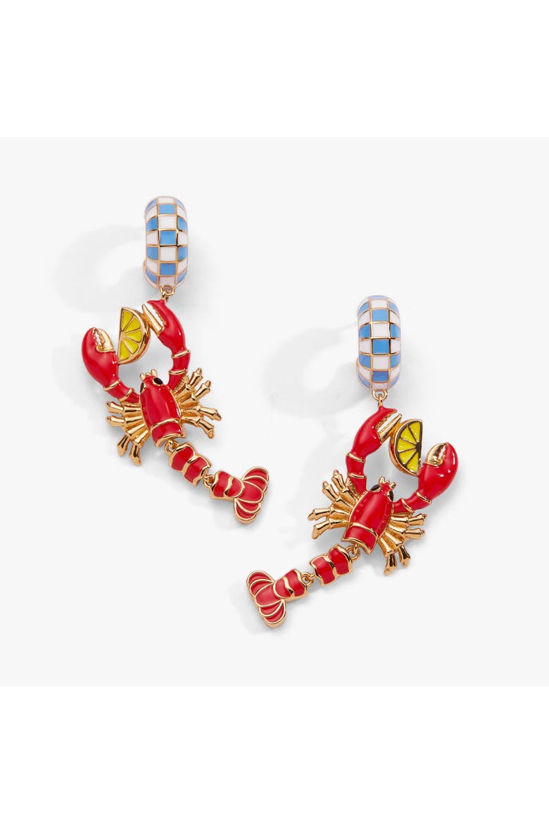 Lobster Boil Statement Earring, Main, color, Gold