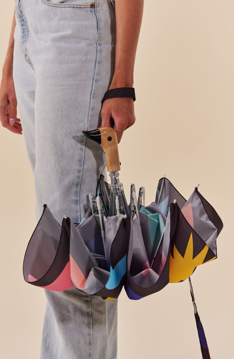 Original Duckhead Eco-Friendly Compact Duck Umbrella, Alternate, color, Palma