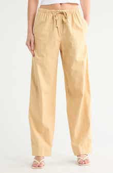 Vince Tie Front Pull-On Pants
