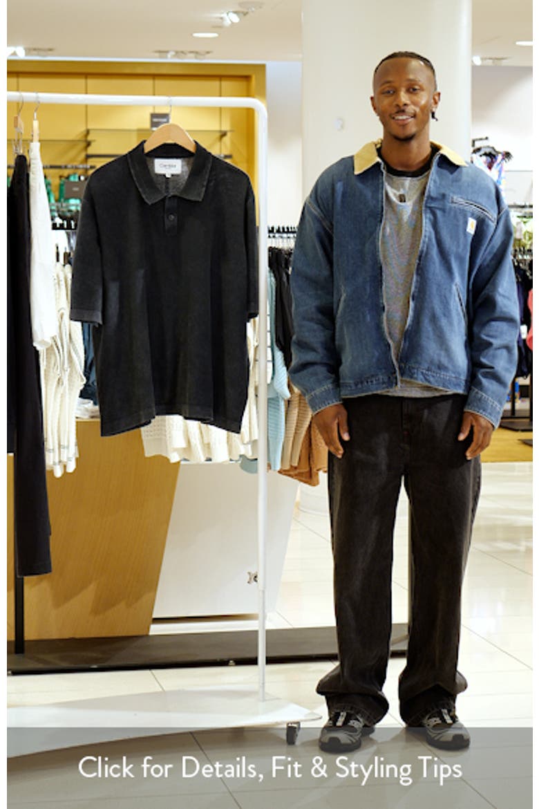 Oversize Cotton Piqué Polo video