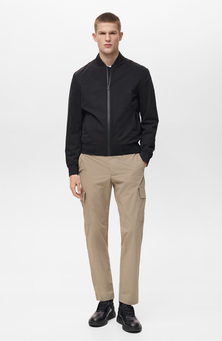 MANGO Thermoregulating Slim Comfort Stretch Cargo Pants, Alternate, color, 