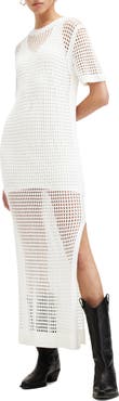 AllSaints Paloma Open Stitch Dress